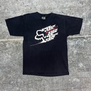 Y2K Fox Racing T-Shirt Medium